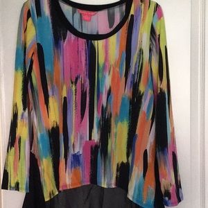 NWT Brightly Colored Top - Size PM